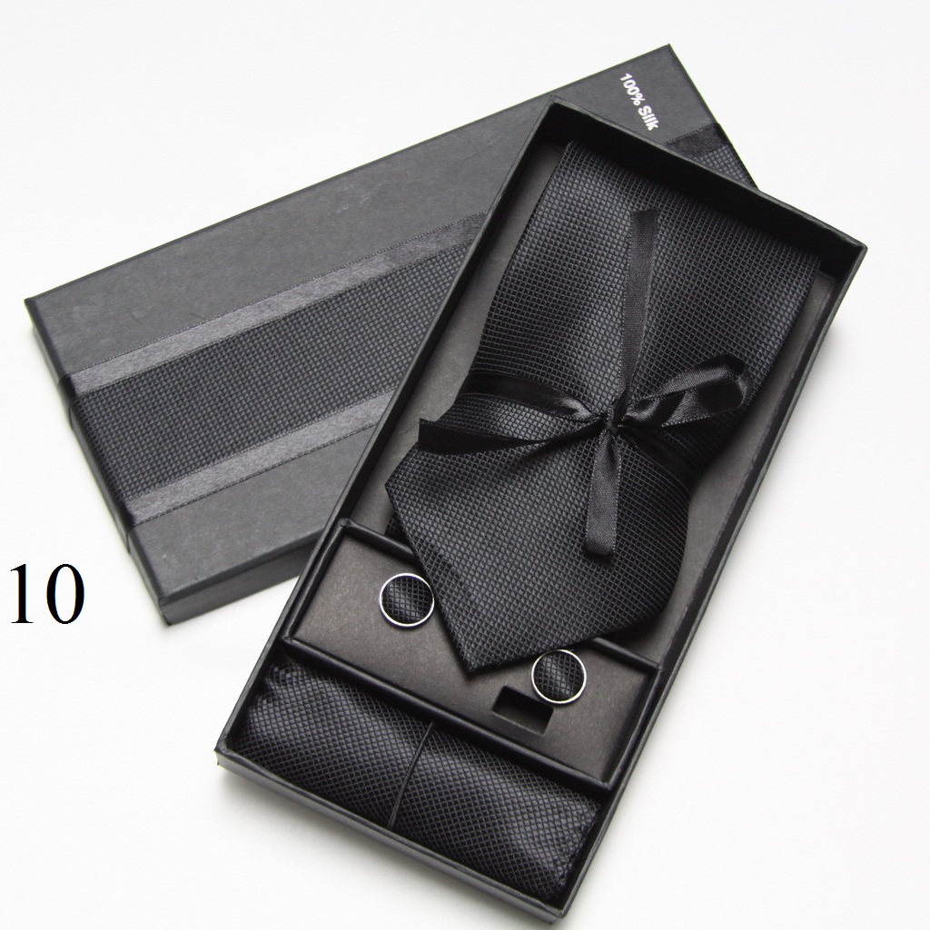 Zestaw krawatów, spinki do man – Neck Tie Set Box recenzja i cena