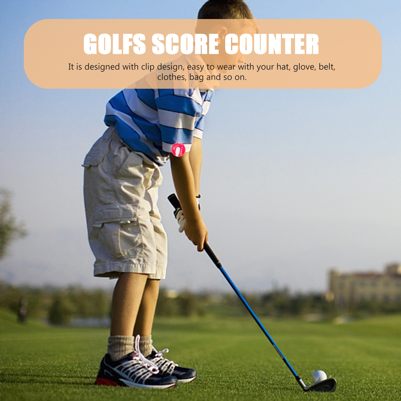 Uchwyt na czapkę golfową, klip – Men'S Accessories Types recenzja i cena