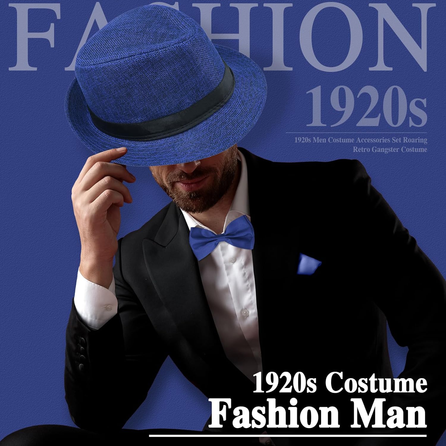 Halloween Cosplay 1920s zestaw – Men'S Accessories In The 1920S recenzja i cena