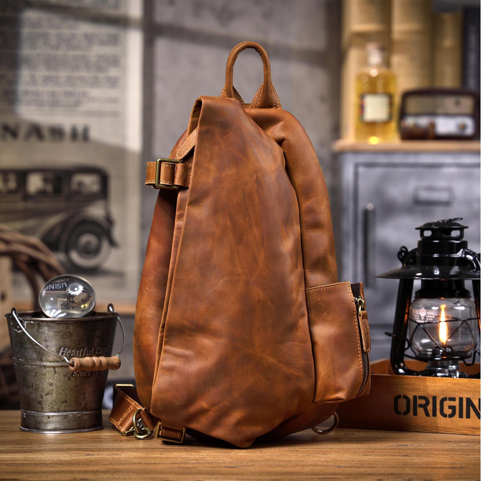 Torba męska vintage, organizer – Travel Organizer Men recenzja i cena