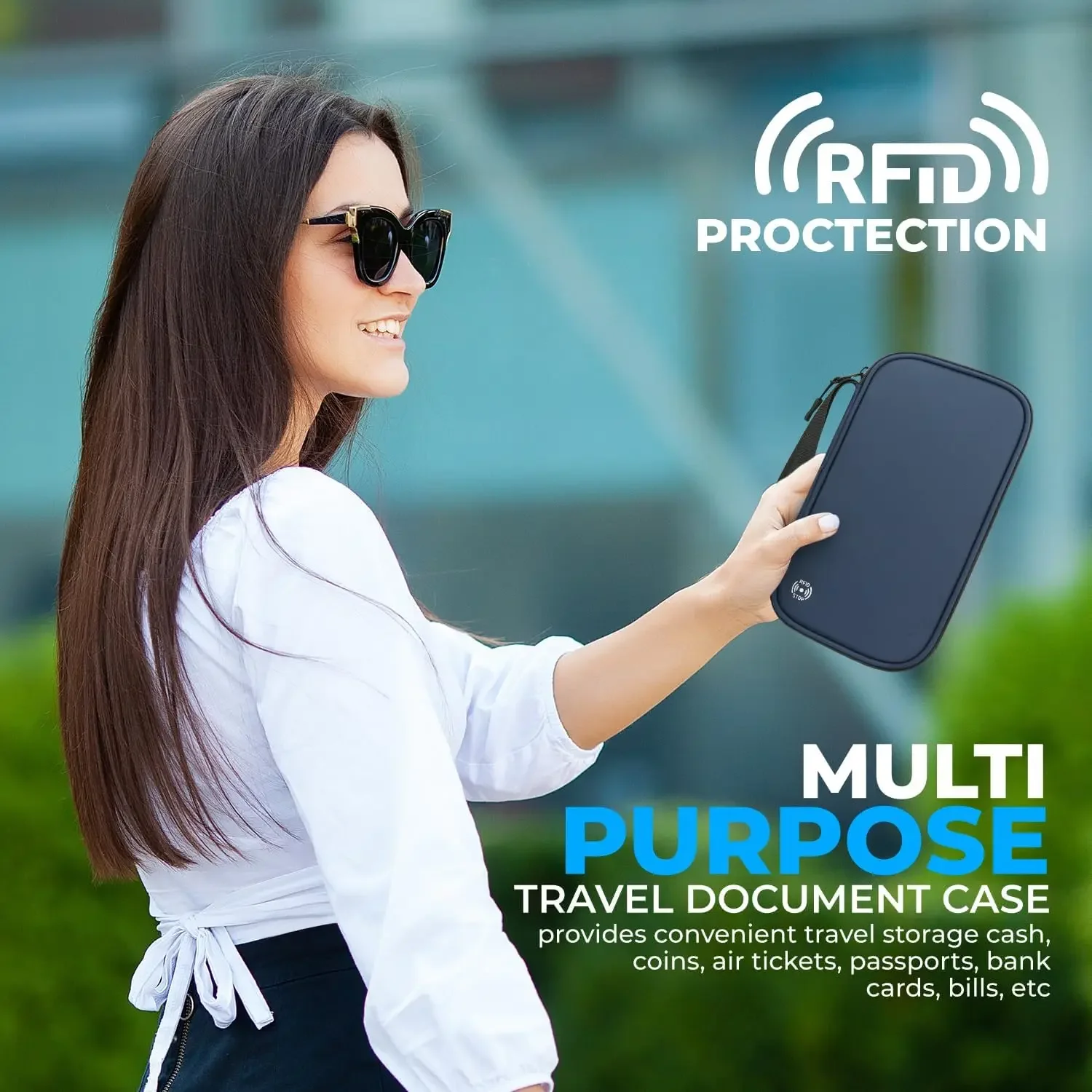 Lekki pokrowiec na paszport po – Travel Organizer Men recenzja i cena