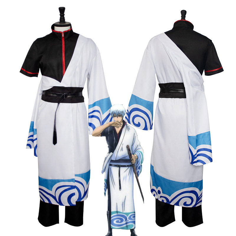 Anime Gintama przebranie na ka – Men'S Kimono Accessories recenzja i cena