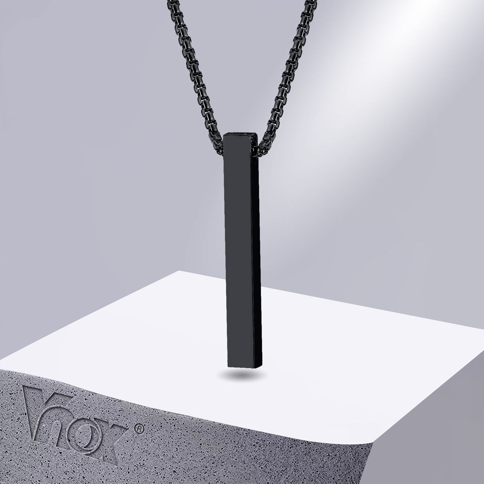 Vnox 5mm naszyjnik filarowy dl – Men Accessories Neck Chain recenzja i cena