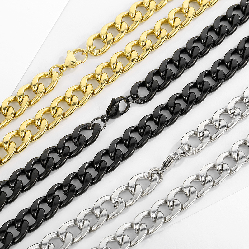 Naszyjnik męski ze stali nierd – Men Accessories Neck Chain recenzja i cena